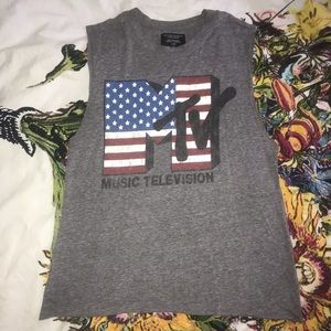MTV Tank Sleeveless Top